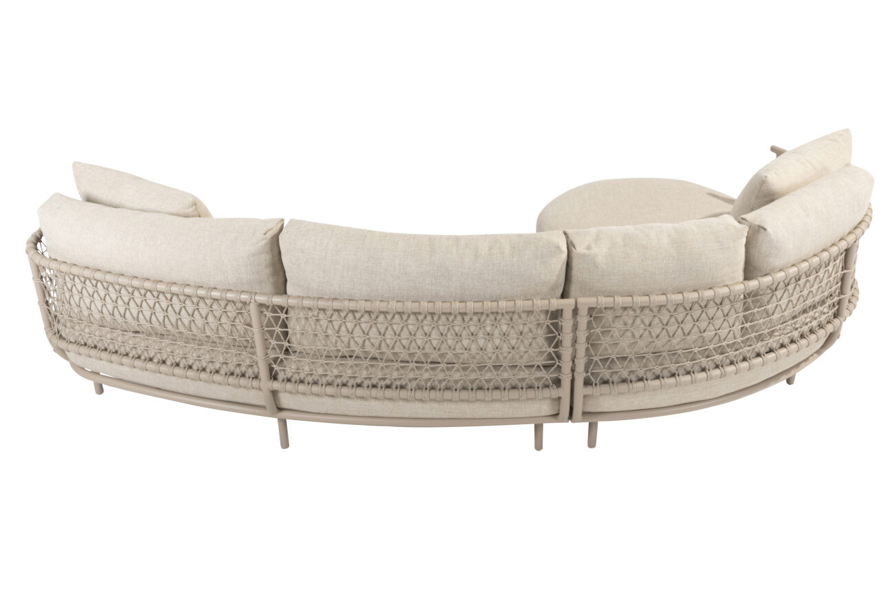 4 Seasons Sardinia Sofa W/cushions. - Latte